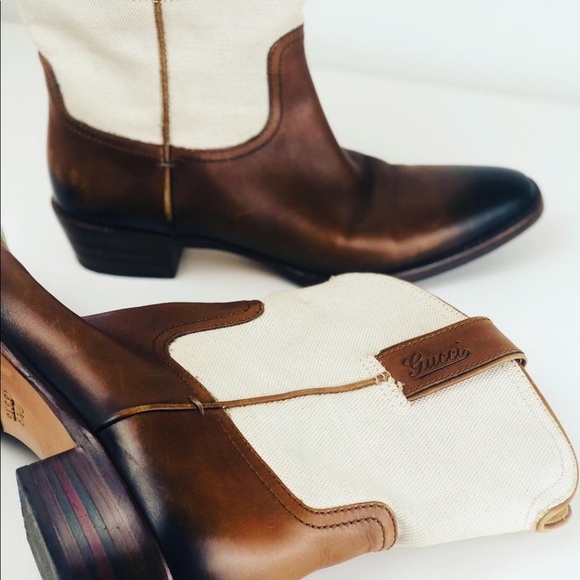 Gucci Shoes - RARE Gucci Cowboy Boots-today only sale